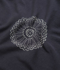 Mollusk Chrysanthemum T-Shirt - Black Indigo thumbnail