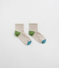 Mollusk Color Block Socks - Natural thumbnail