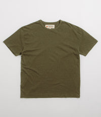 Mollusk Cosmos T-Shirt - Dark Mash Green thumbnail