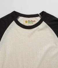 Mollusk Hemp Baseball T-Shirt - Black thumbnail