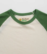 Mollusk Hemp Baseball T-Shirt - True Green thumbnail