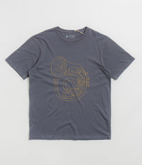 Mollusk Horny Horn T-Shirt - Faded Navy thumbnail