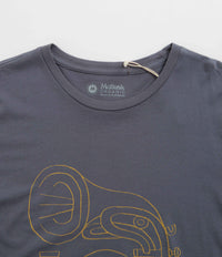 Mollusk Horny Horn T-Shirt - Faded Navy thumbnail