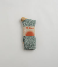 Mollusk Marled Utility Socks - Bottle Green thumbnail