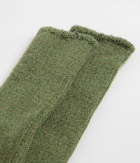 Mollusk Marled Utility Socks - Moss Green thumbnail