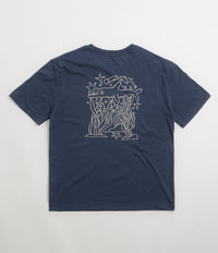 Mollusk New Dolphin Energy T-Shirt - Navy Indigo thumbnail