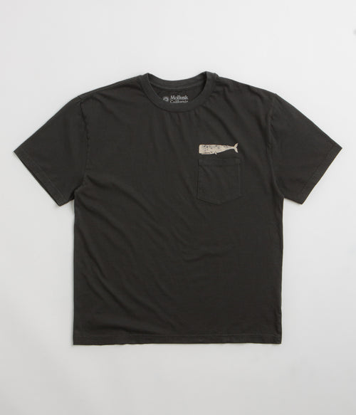 Mollusk Olde Whale T-Shirt - Faded Black