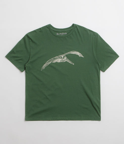 Mollusk Pelican T-Shirt - Rover Green