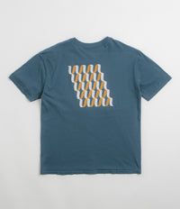 Mollusk String Theory T-Shirt - Navy Indigo thumbnail