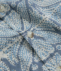 Mollusk Summer Shirt - Blue Flowers thumbnail