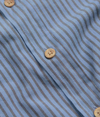 Mollusk Summer Shirt - Blue Grey Stripe thumbnail