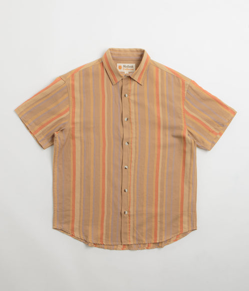 Mollusk Summer Shirt - Clay Stripe