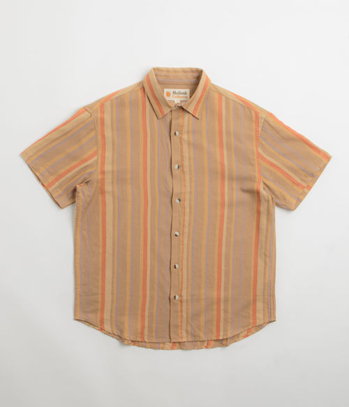 Mollusk Summer Shirt - Clay Stripe