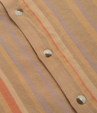 Mollusk Summer Shirt - Clay Stripe thumbnail