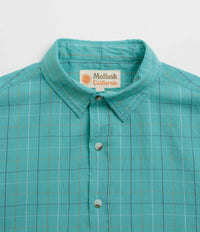 Mollusk Summer Shirt - Cyan Windowpane thumbnail