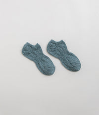 Mollusk Twist Ankle Socks - Rain thumbnail