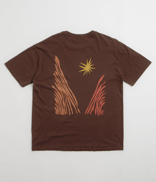 Mollusk Valley Heat T-Shirt - Brown