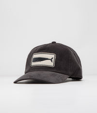 Mollusk Whale Patch Corduroy Cap - Charcoal thumbnail