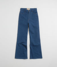 Mollusk Womens Bella Jeans - Dark Indigo thumbnail