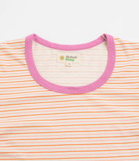 Mollusk Womens Ringer T-Shirt - Pink Stripe thumbnail