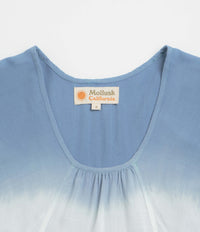 Mollusk Womens Sol Kaftan Shirt - Indigo Dip-Dye thumbnail