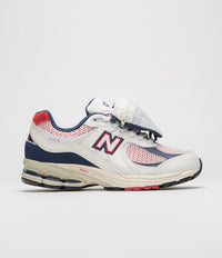 New Balance 2002R Shoes - Sea Salt / Red / Blue thumbnail