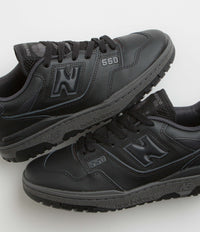 New Balance 550 Shoes - Black thumbnail