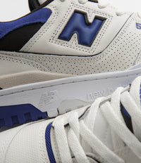 New Balance 550 Shoes - Sea Salt / Blue thumbnail