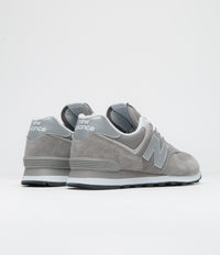 New Balance 574 Shoes - Grey / White thumbnail