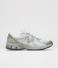 New Balance 860 Shoes - Sea Salt / Gold Metallic thumbnail