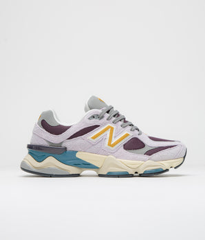 New Balance 9060 Shoes - Taro / Plum Brown