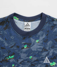 Nike ACG Leafcutter T-Shirt - Midnight Navy thumbnail