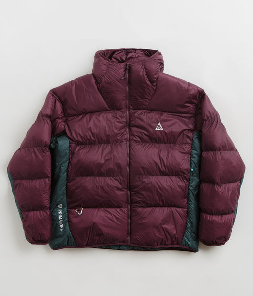 NIKE ACG Lunar Lake Jacket Nike ACG Lunar Lake Puffer Jacket - Night Maroon / Deep