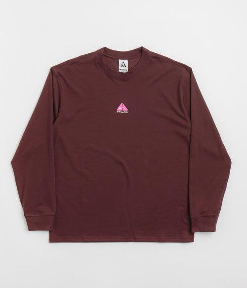 Nike ACG Lungs Long Sleeve T-Shirt - Burgundy Crush