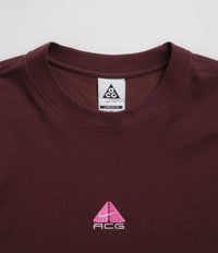 Nike ACG Lungs Long Sleeve T-Shirt - Burgundy Crush thumbnail