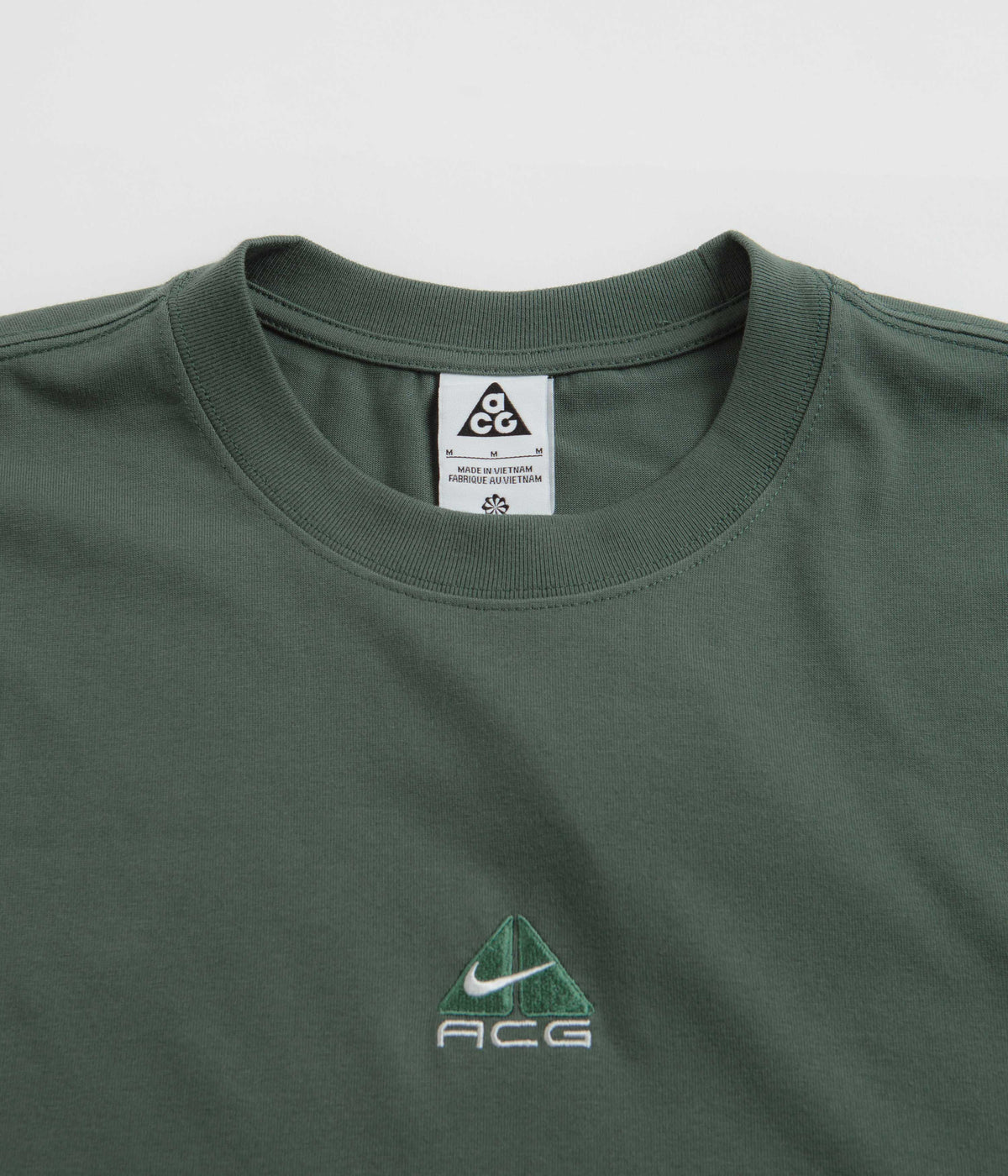 Nike ACG Lungs Long Sleeve T Shirt Vintage Green