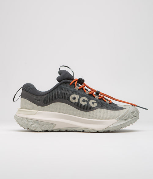 Nike ACG Mountain Fly 2 Low GTX Shoes - Dark Smoke Grey / Khaki - Light Orewood Brown