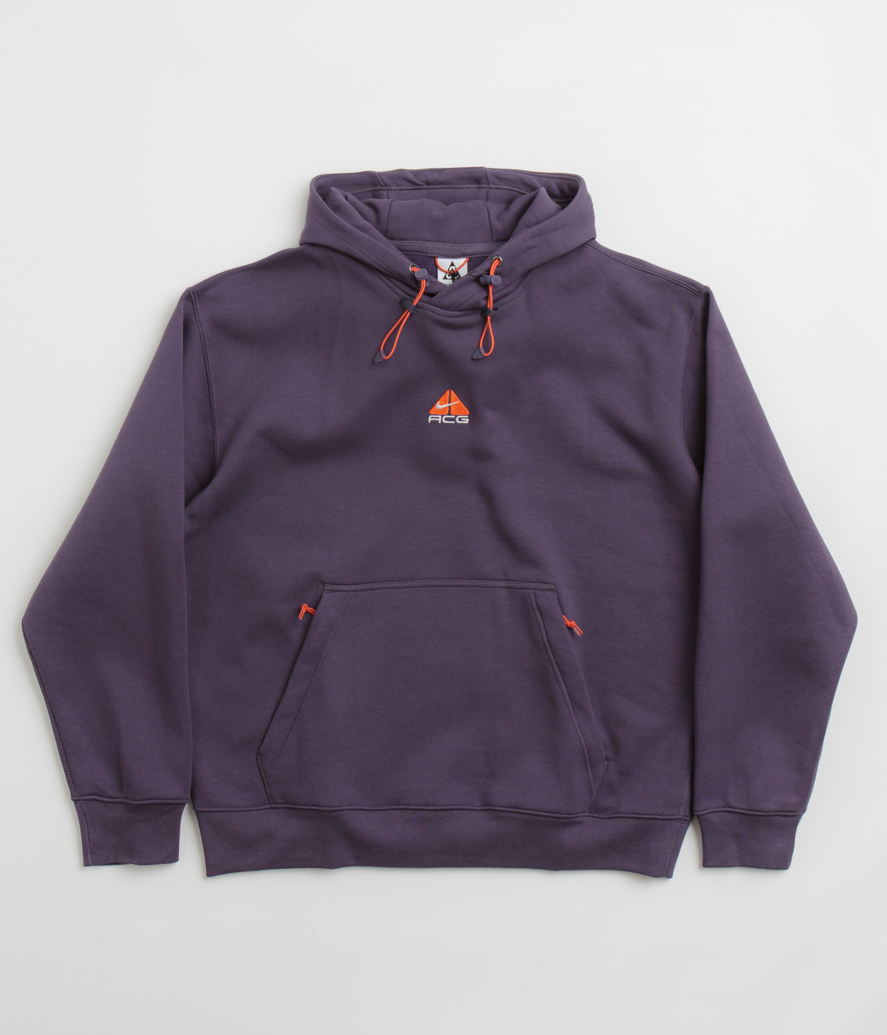 トップス NIKE LAB ACG FREECE HOODIE ACRONYM Nike ACG Therma-FIT Fleece Hoodie - Dark Raisin / Summit