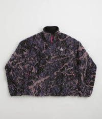 Nike ACG Womens Canwell Glacier Fleece - Dark Raisin / Black / Black / Summit White thumbnail