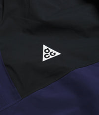 Nike ACG Womens Cascade Rains Jacket - Purple Ink / Black / Summit White thumbnail