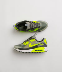 Nike Air Max 90 Drift Shoes - Light Army / Volt - Cargo Khaki - Cave Stone thumbnail