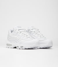 Nike Air Max 95 Essential Shoes - White / White - Grey Fog thumbnail
