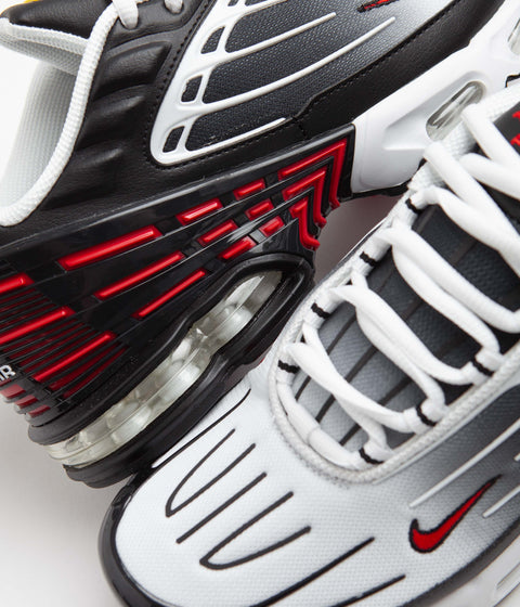 Nike Air Max Plus 3 Shoes - Black / University Red - White | Always in ...