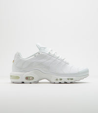 Nike Air Max Plus Shoes - White / White - White thumbnail