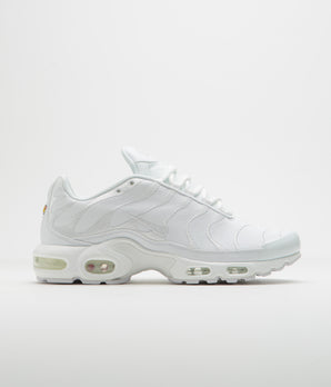 Nike Air Max Plus Shoes - White / White - White
