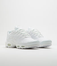 Nike Air Max Plus Shoes - White / White - White thumbnail