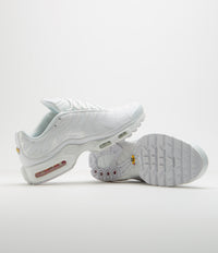 Nike Air Max Plus Shoes - White / White - White thumbnail