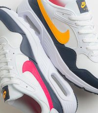 Nike Air Max SC Shoes - White / Laser Orange - Thunder Blue thumbnail