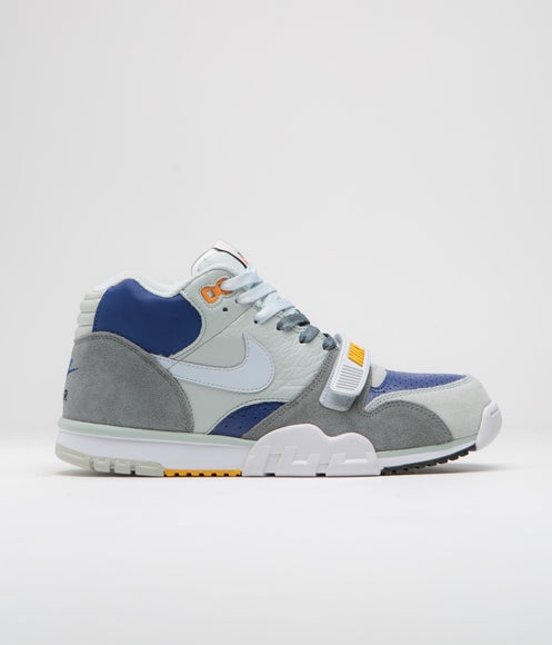 Nike Air Trainer 1 Shoes - Light Silver / Football Grey - Black