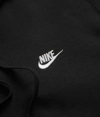 Nike Club Fleece Hoodie - Black / Black / White thumbnail